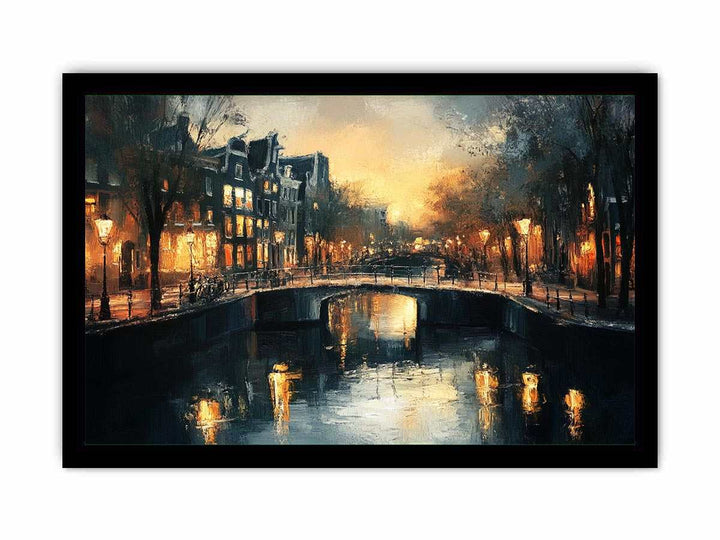 Amsterdam III Canvas Painting 