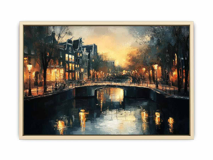 Amsterdam III Canvas Painting 