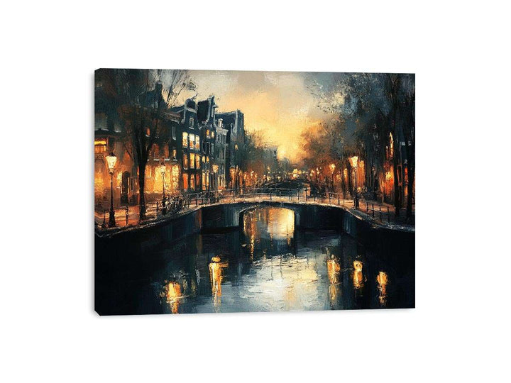 Amsterdam III Canvas Painting 