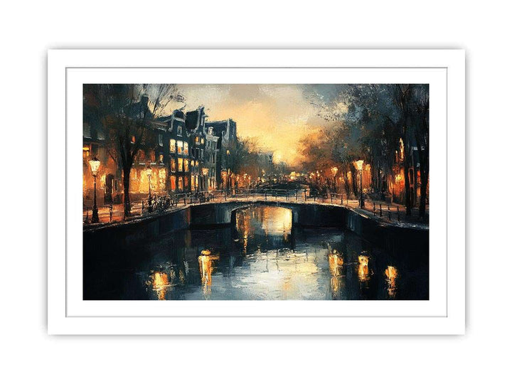 Amsterdam III Canvas Painting 