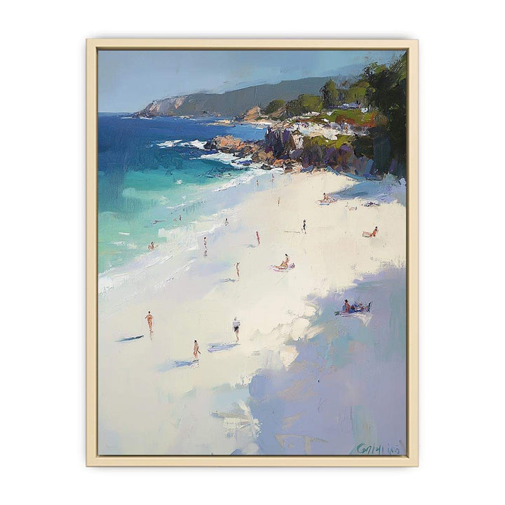 Beach III Canvas Painting 