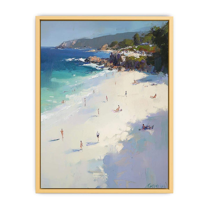 Beach III Canvas Painting 