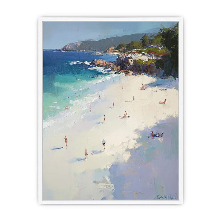 Beach III Canvas Painting 