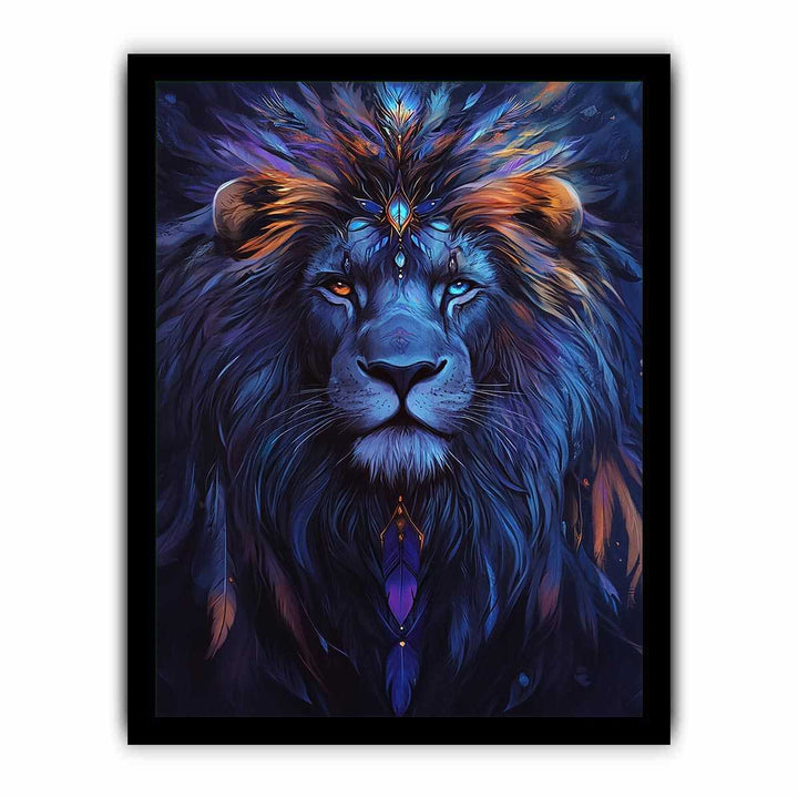 Magestic Lion II Canvas Painting 