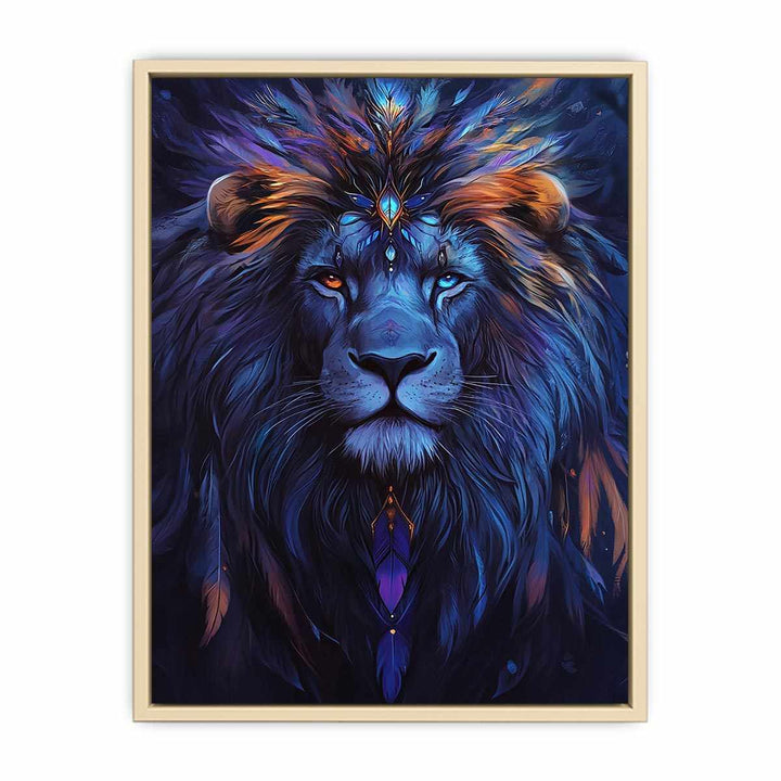 Magestic Lion II Canvas Painting 