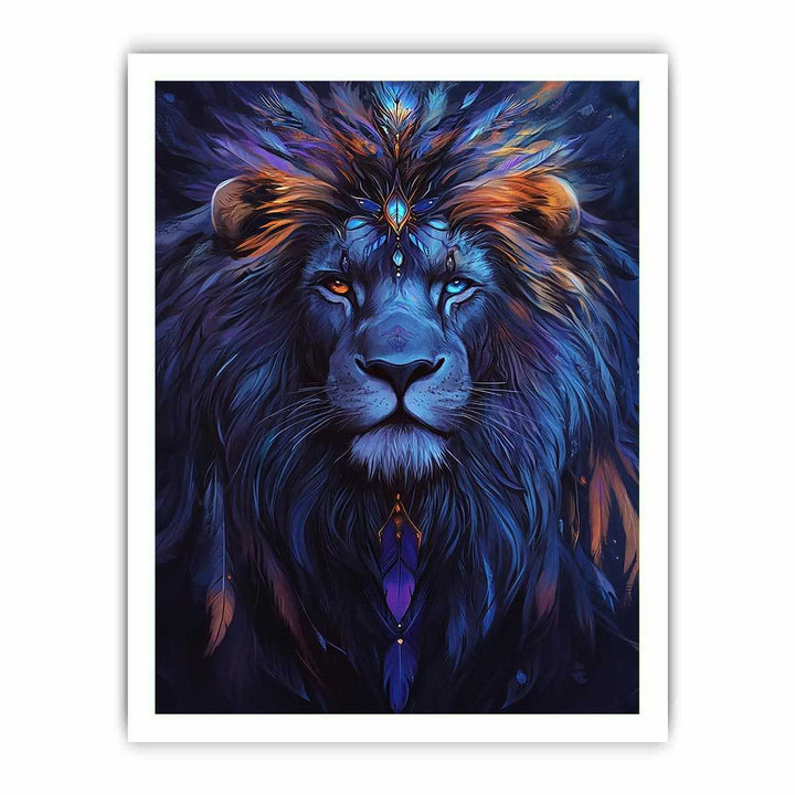 Magestic Lion II Canvas Painting 