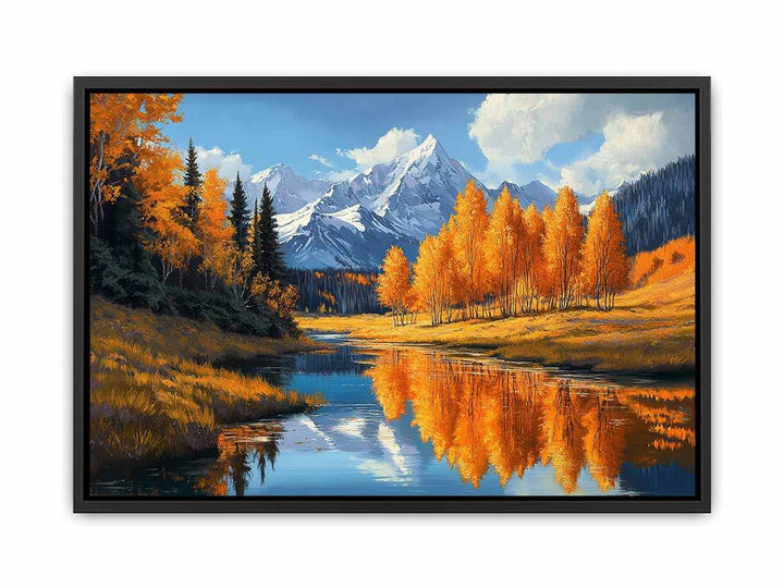 Autumn III Canvas Painting 