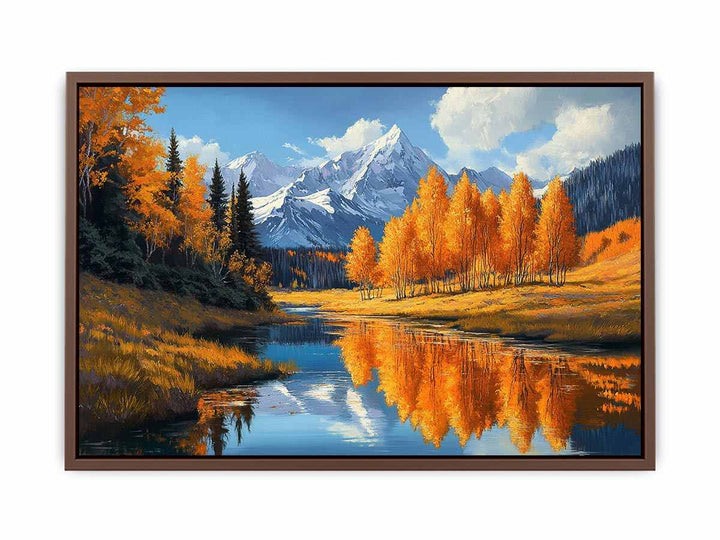 Autumn III Canvas Painting 