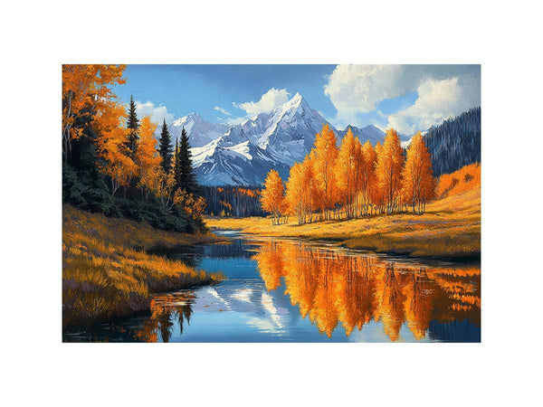 Autumn III Oil Painting 