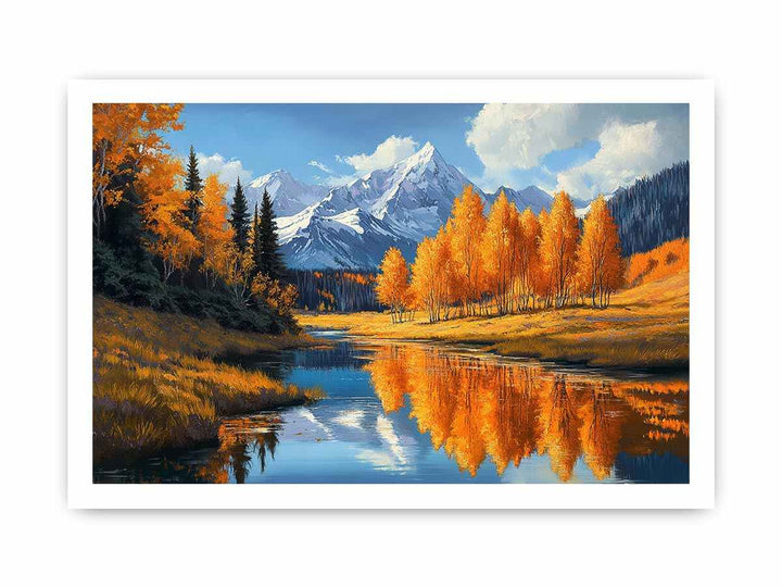 Autumn III Canvas Painting 