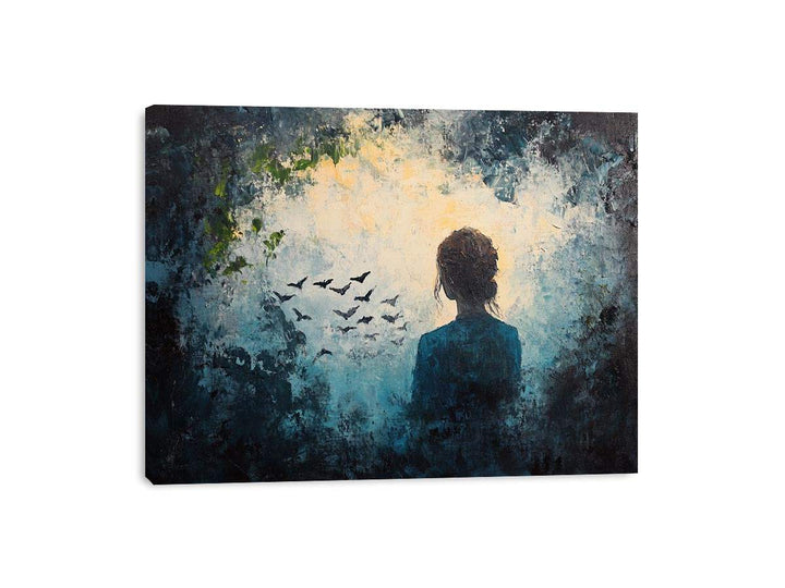 Fading Memories Canvas Painting 