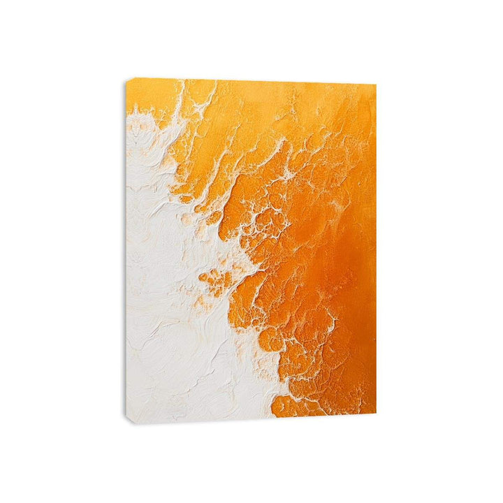 Orange beach Canvas Painting 