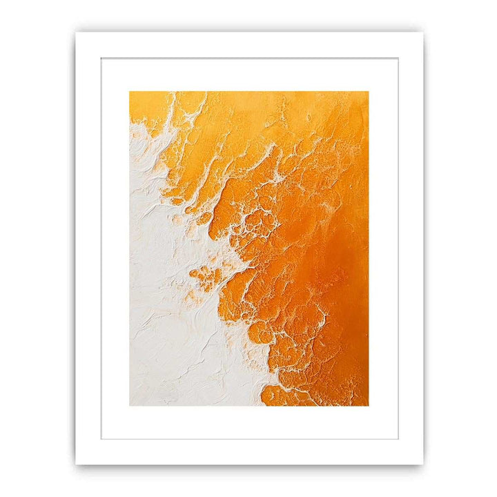 Orange beach Canvas Painting 