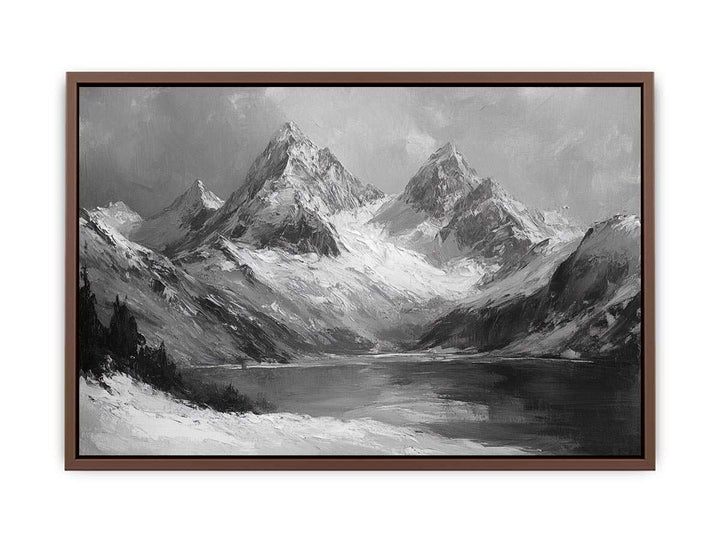 Mountians Canvas Painting 