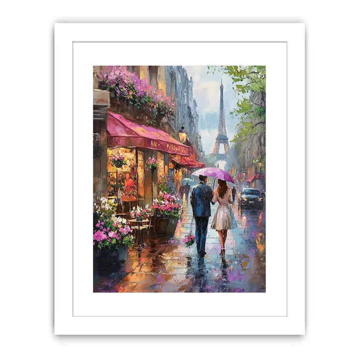 Paris street II Canvas Painting 