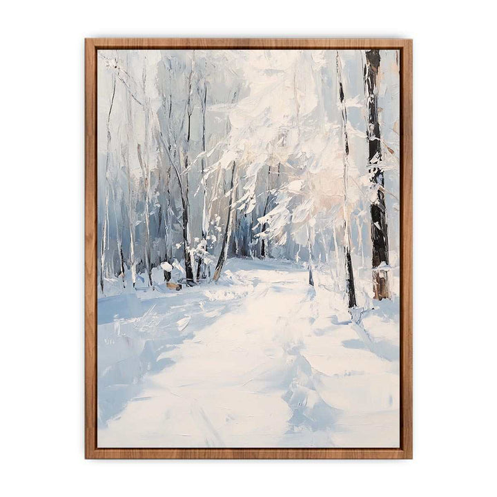 Snow Patches Canvas Painting 