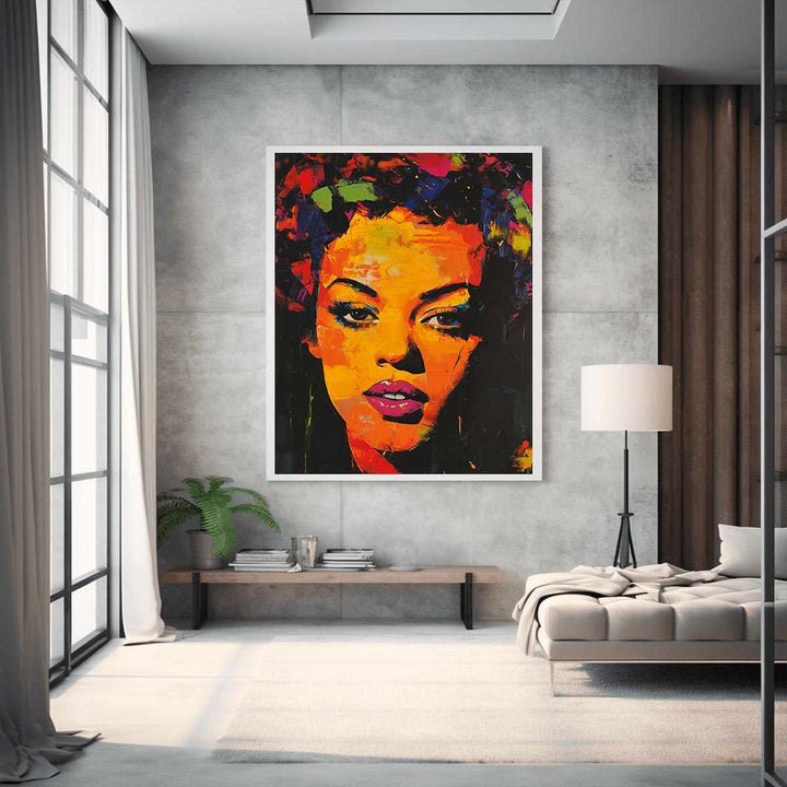 Mary Ann Canvas Painting 