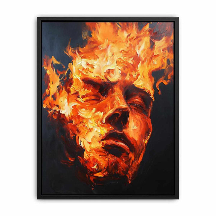 Inner Fire Canvas Painting 