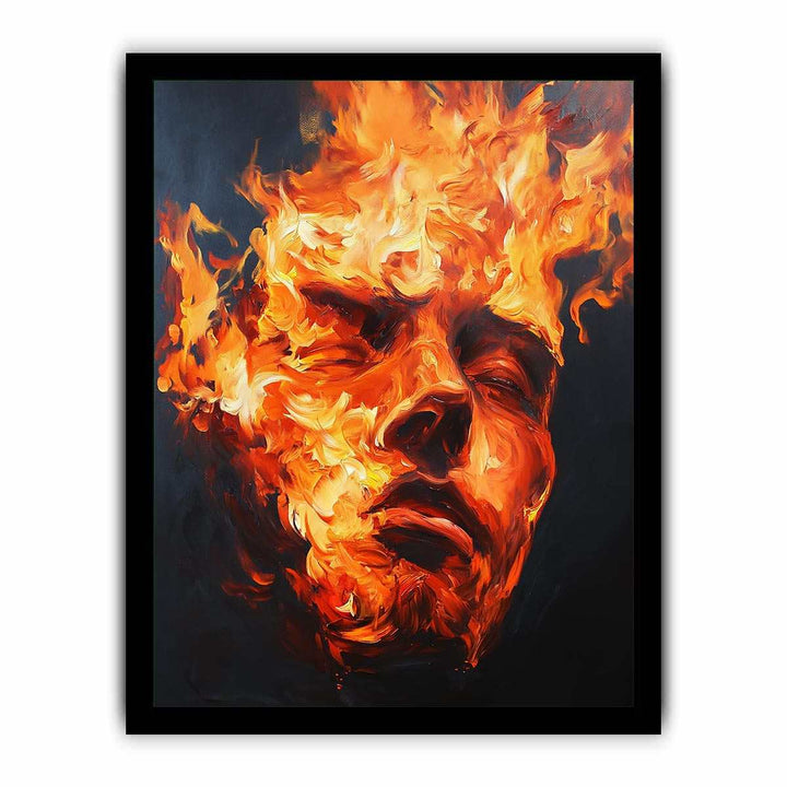 Inner Fire Canvas Painting 