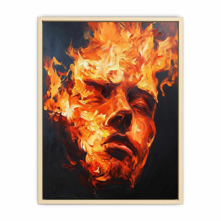 Inner Fire Canvas Painting 