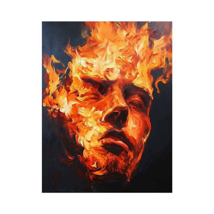 Inner Fire Oil Painting 