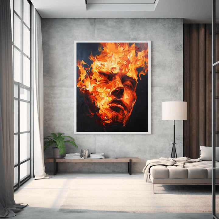 Inner Fire Canvas Painting 