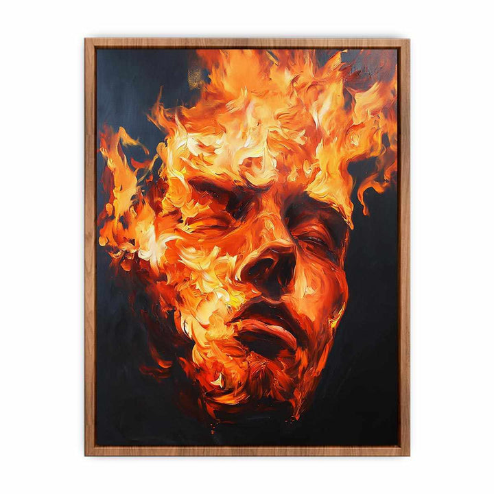 Inner Fire Canvas Painting 