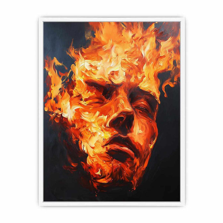 Inner Fire Canvas Painting 