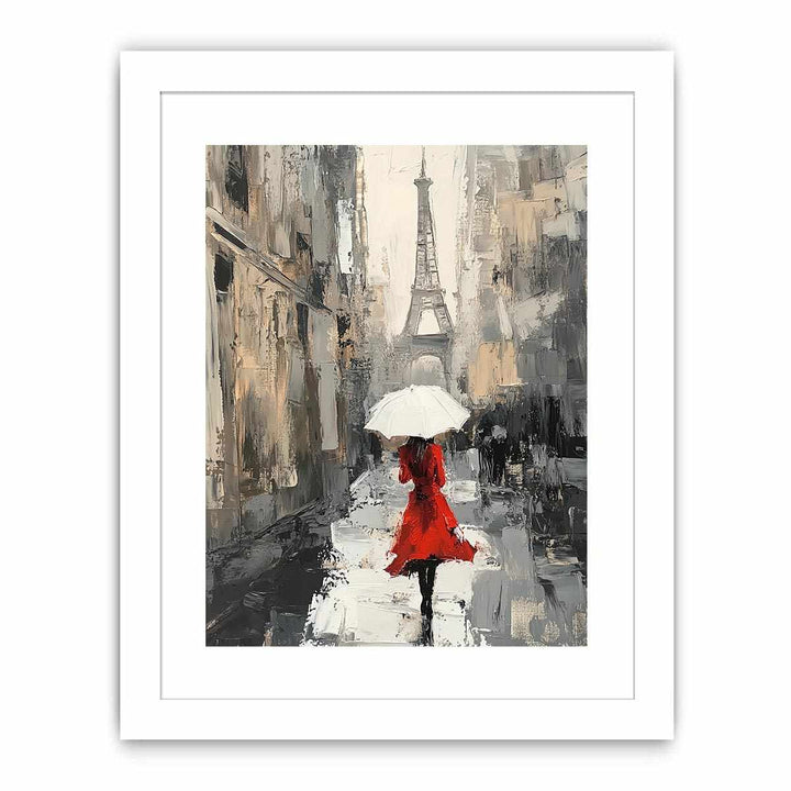 Street Walk Canvas Painting 