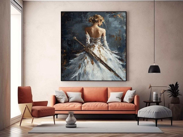 Lady Justice Painting 