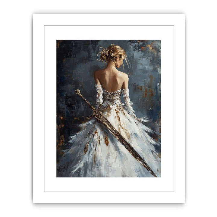 Lady Justice Canvas Painting 