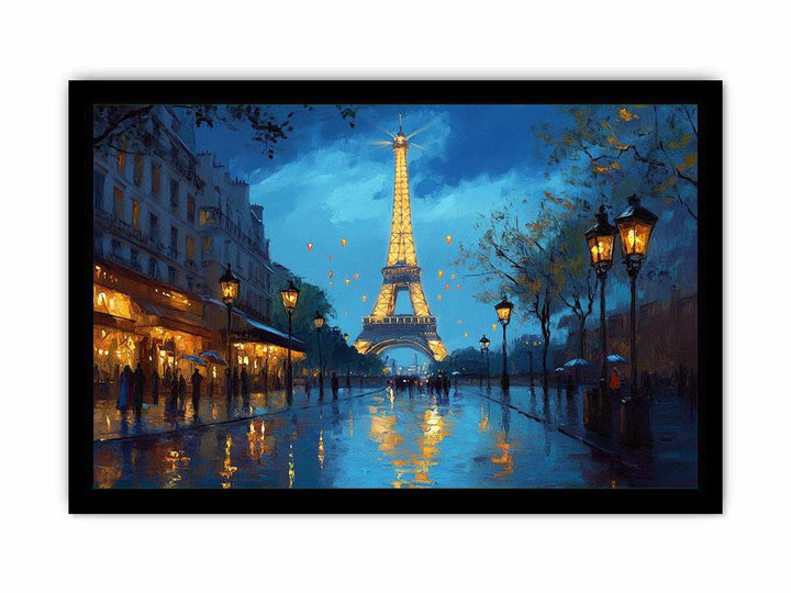 Eiffel III Canvas Painting 