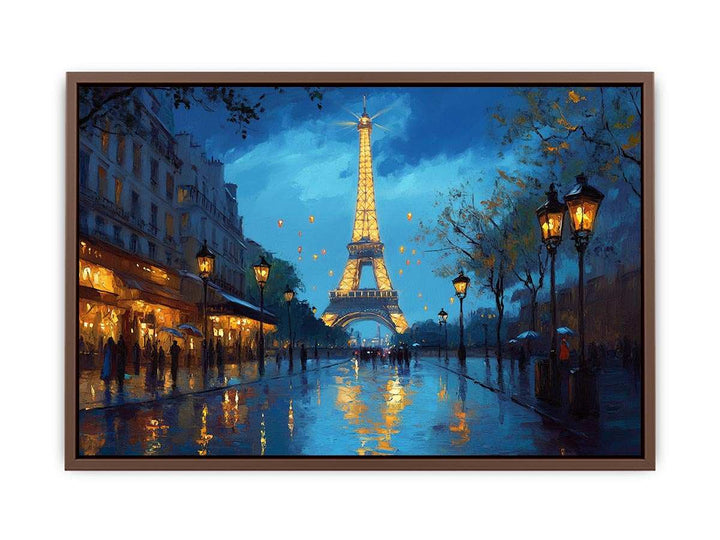 Eiffel III Canvas Painting 