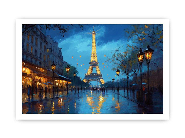 Eiffel III Canvas Painting 