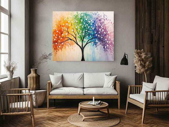 Love Tree Painting 