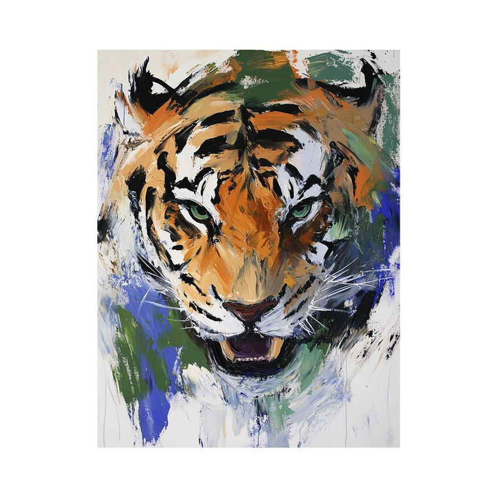 Tiger  Oil Painting 