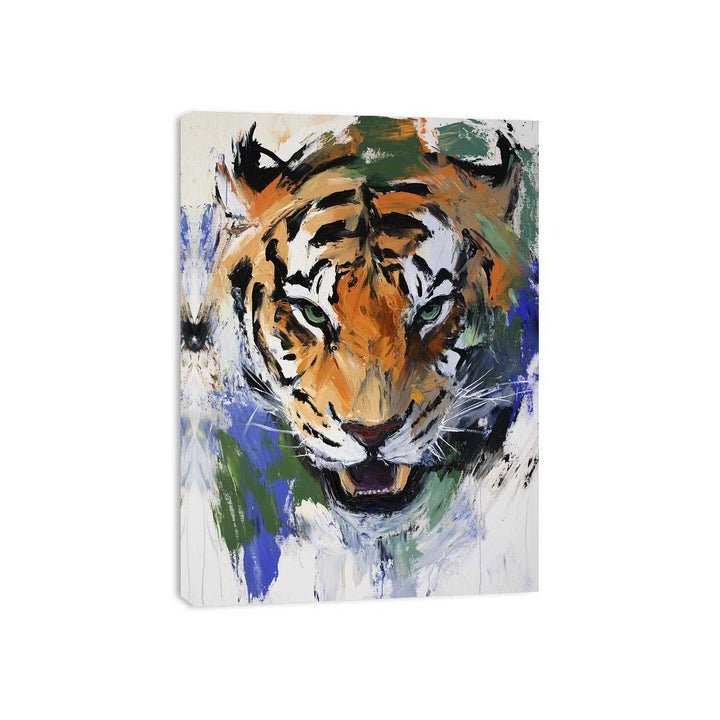 Tiger Canvas Painting 