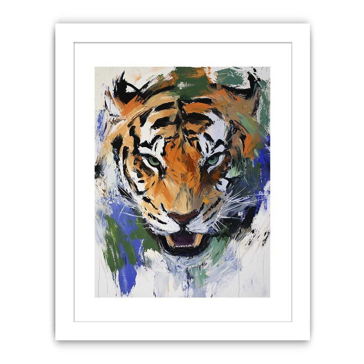 Tiger Canvas Painting 