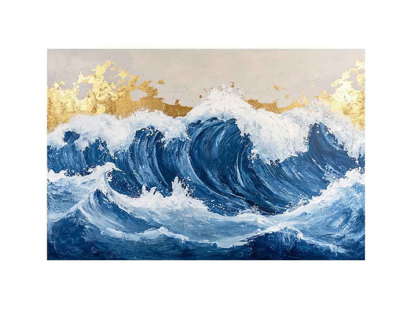 Ocean Waves  Oil Painting 