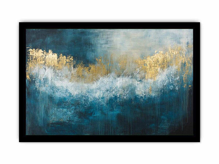 Flowing Canvas Painting 