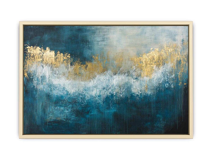 Flowing Canvas Painting 