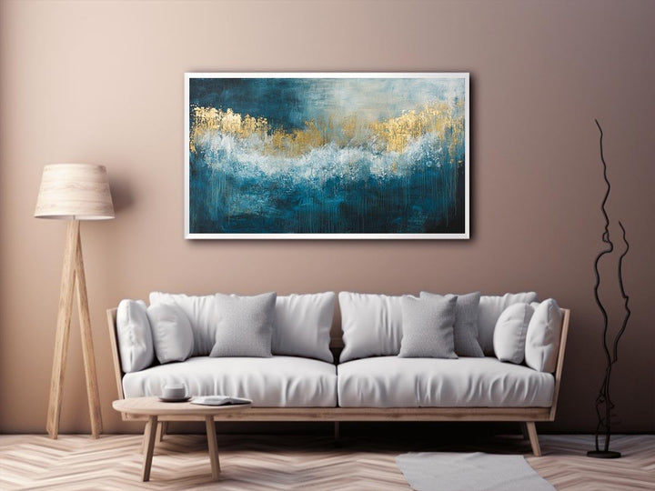 Flowing Canvas Painting 