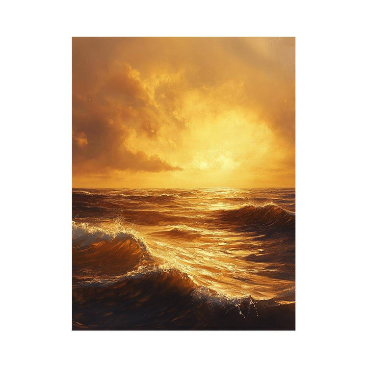 sunlit waters Oil Painting 