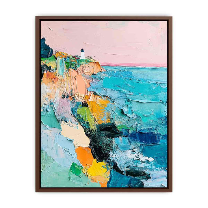 Abstract landscape Canvas Painting 