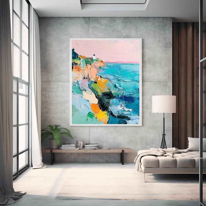 Abstract landscape Canvas Painting 