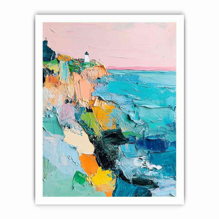 Abstract landscape Canvas Painting 