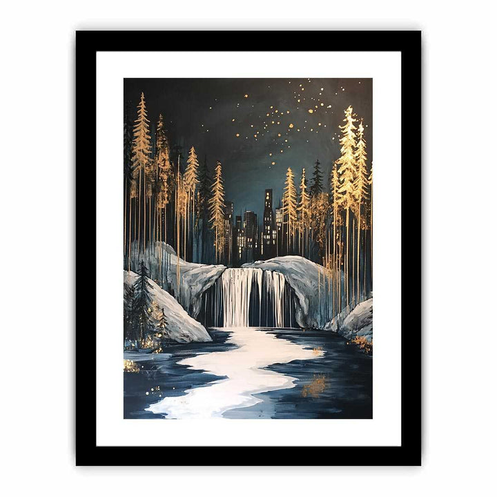 Riverscape Canvas Painting 