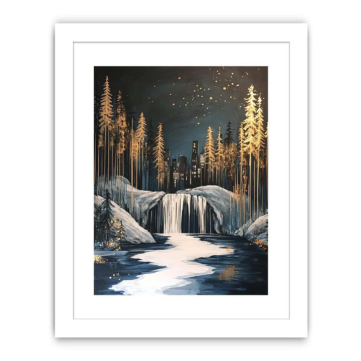 Riverscape Canvas Painting 