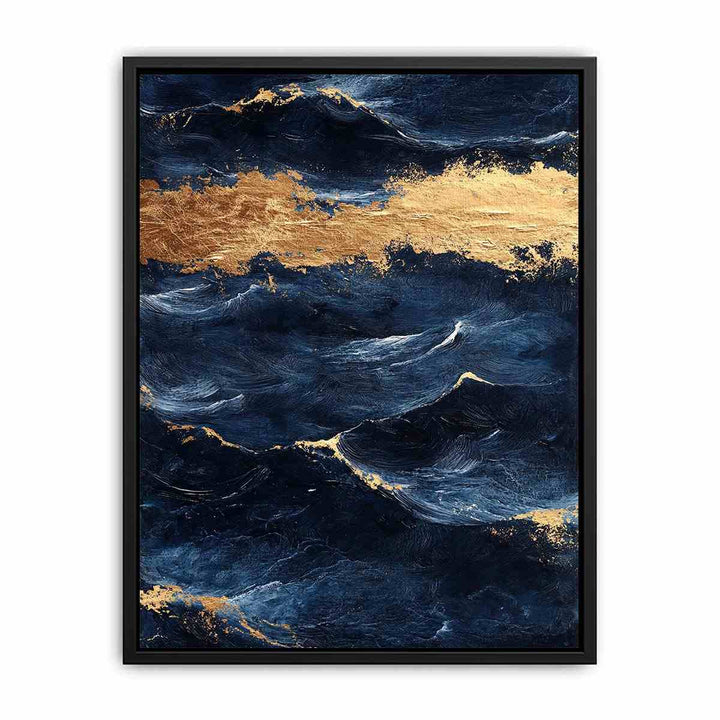 Sea Tide Canvas Painting 