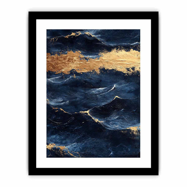 Sea Tide Canvas Painting 